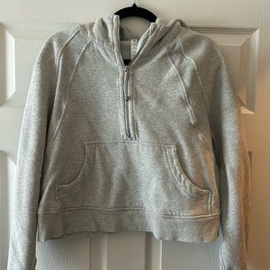 Lululemon Scuba quarter zip- GREY
